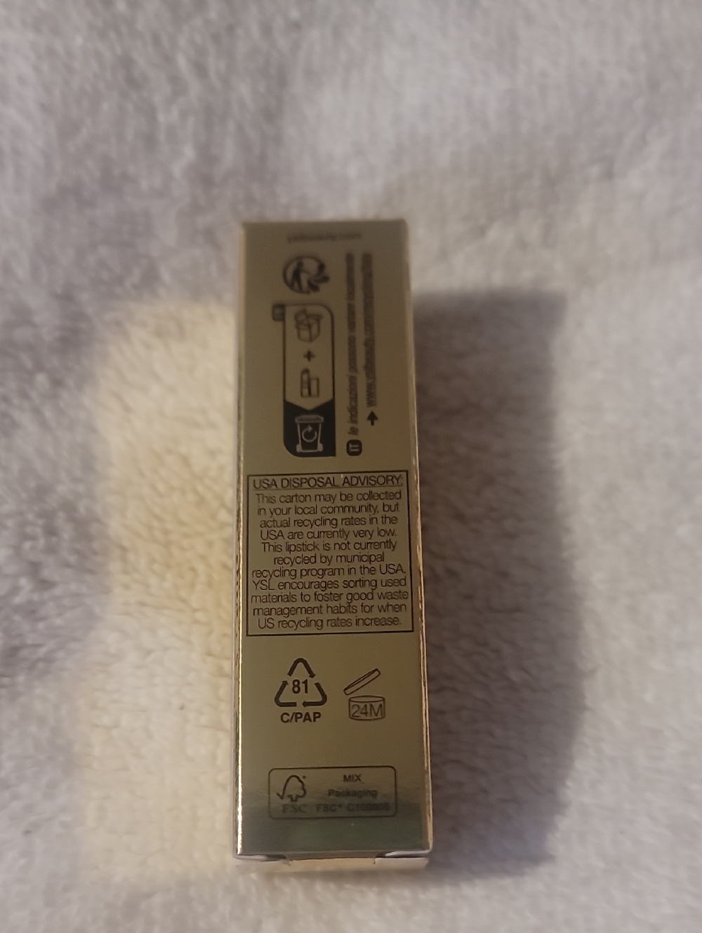 NEW YSL Loveshine Glossy Candy Glaze Lip Gloss Stick Full Size (3.2 g) - Picture 6 of 6